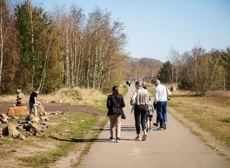 Steenmannetjespad op Thor Park (outdoor)